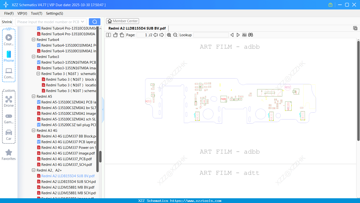 Xiaomi Redmi A2 LLDB155D4 SUB BV